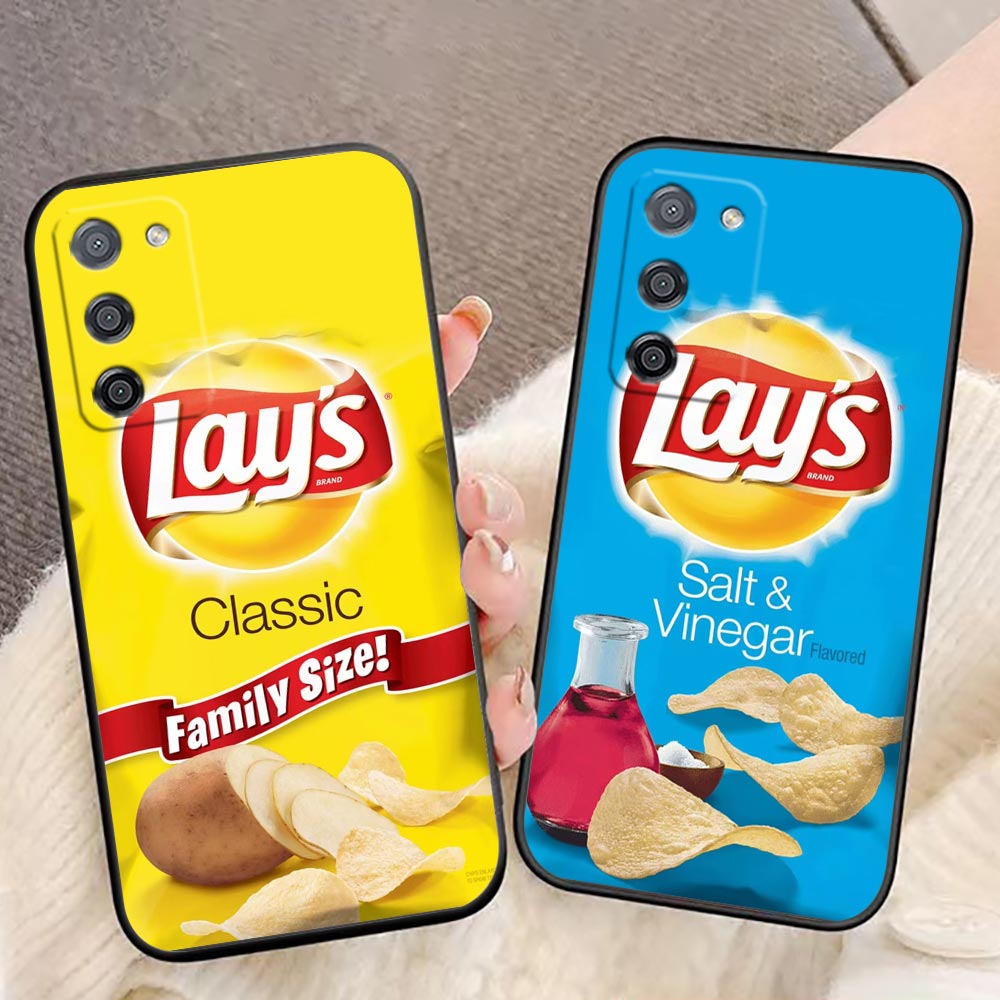 Food Snacks Logos - غطاء هاتف لأجهزة OPPO A5X A6X