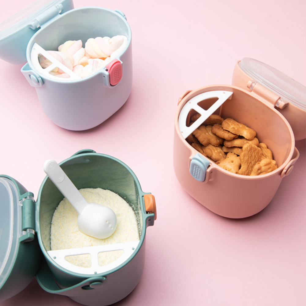 Food Snacks For Toddlers - صندوق تخزين أغذية الأطفال المحمول ،
