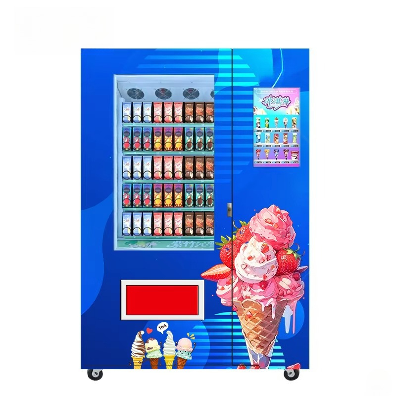 ماكينة بيع ذكية عالية الجودة ل - مراجعة Food Snacks Vending Machine وسعره