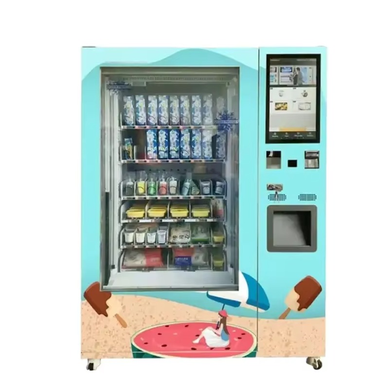 آلة بيع أوتوماتيكية للمياه الم - مراجعة Food Snacks Vending Machine وسعره
