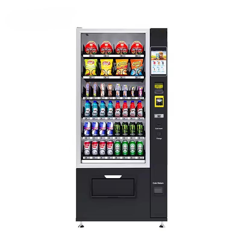 ماكينة بيع كلاسيكية متعددة الو - مراجعة Food Snacks Vending Machine وسعره