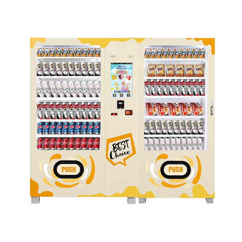 آلة بيع المشروبات الباردة الأو - مراجعة Food Snacks Vending Machine وسعره