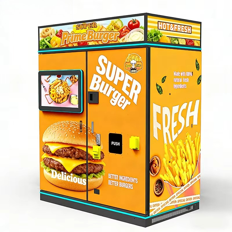 آلة بيع الوجبات السريعة المخصص - مراجعة Food Snacks Vending Machine وسعره