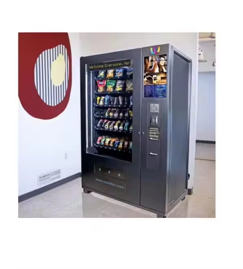 آلة بيع الوجبات الخفيفة الأوتو - مراجعة Food Snacks Vending Machine وسعره
