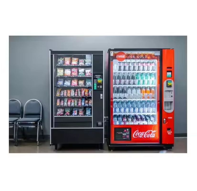 آلة بيع الوجبات الخفيفة الأوتو - مراجعة Food Snacks Vending Machine وسعره