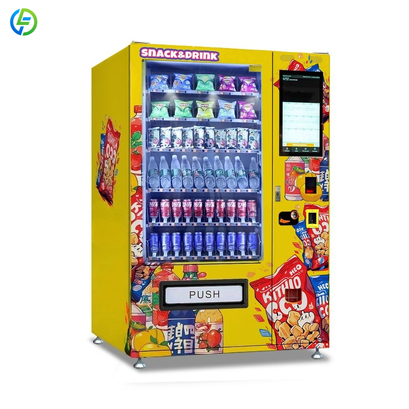 تخصيص 24H الأطعمة والمشروبات آ - مراجعة Food Snacks Vending Machine وسعره