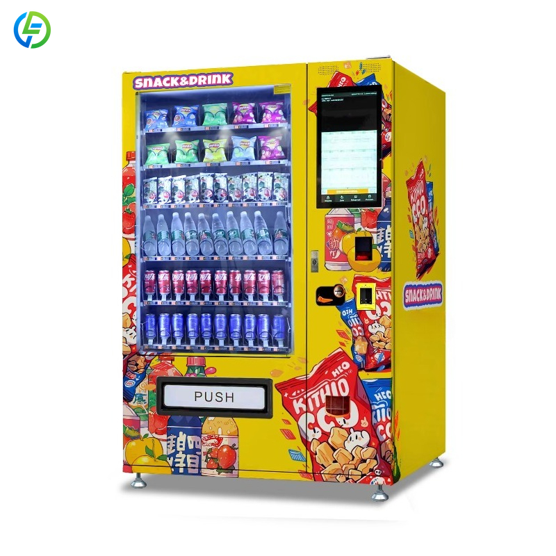 تخصيص 24H الأطعمة والمشروبات آ - مراجعة Food Snacks Vending Machine وسعره