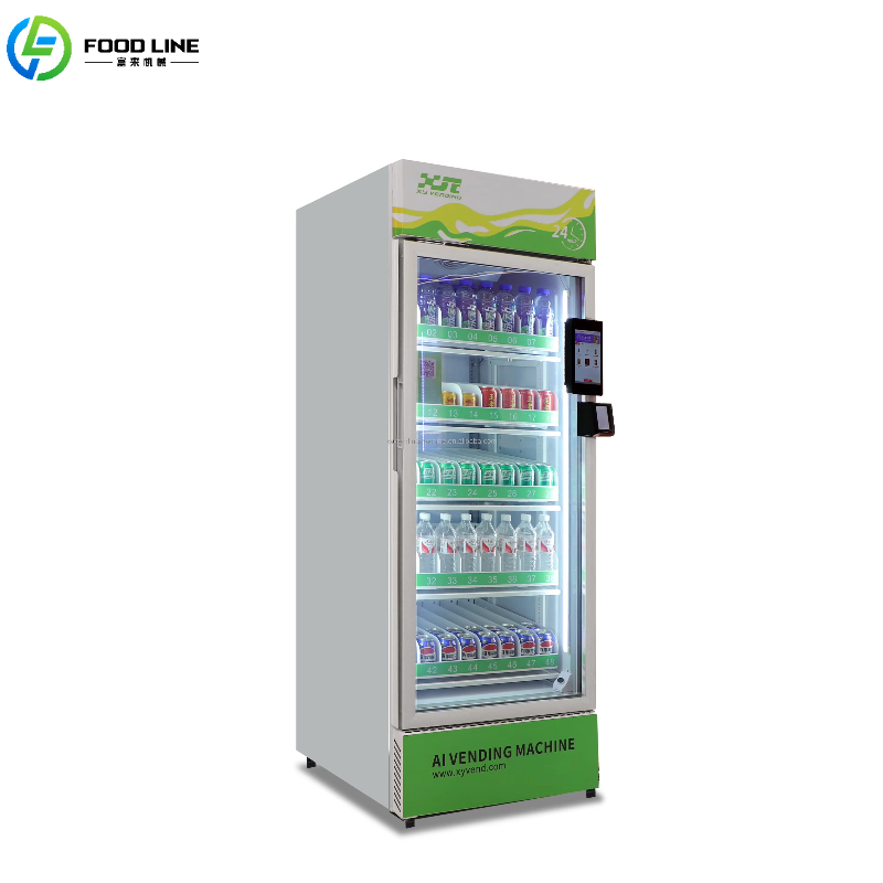 ماكينة بيع طعام ذكية مخصصة للم - مراجعة Food Snacks Vending Machine وسعره