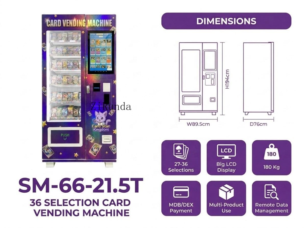 منتجات التجميل، ماكينات البيع، - مراجعة Food Snacks Vending Machine وسعره