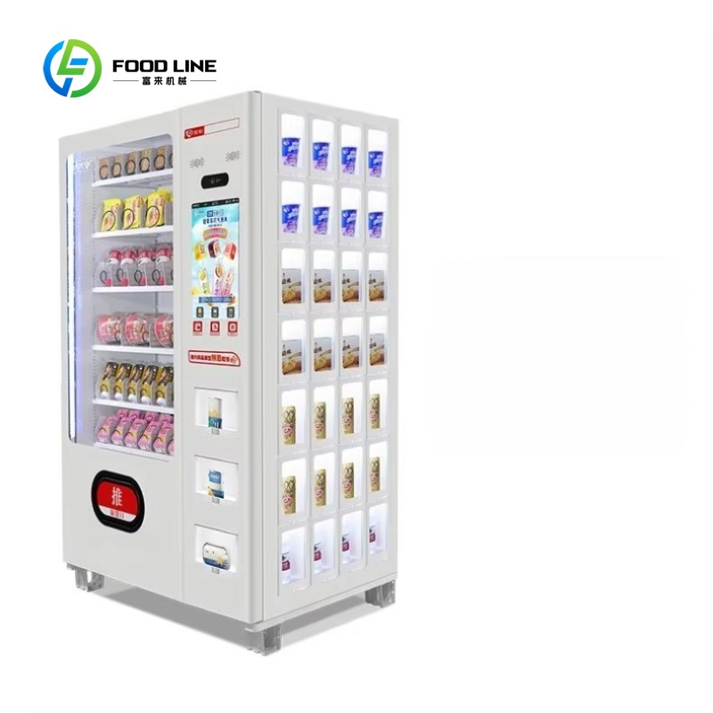 آلات بيع الأطعمة والمشروبات ال - مراجعة Food Snacks Vending Machine وسعره
